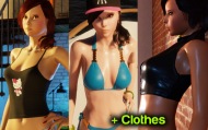 Sexy outfits and erotic clothes of 3DXChat download